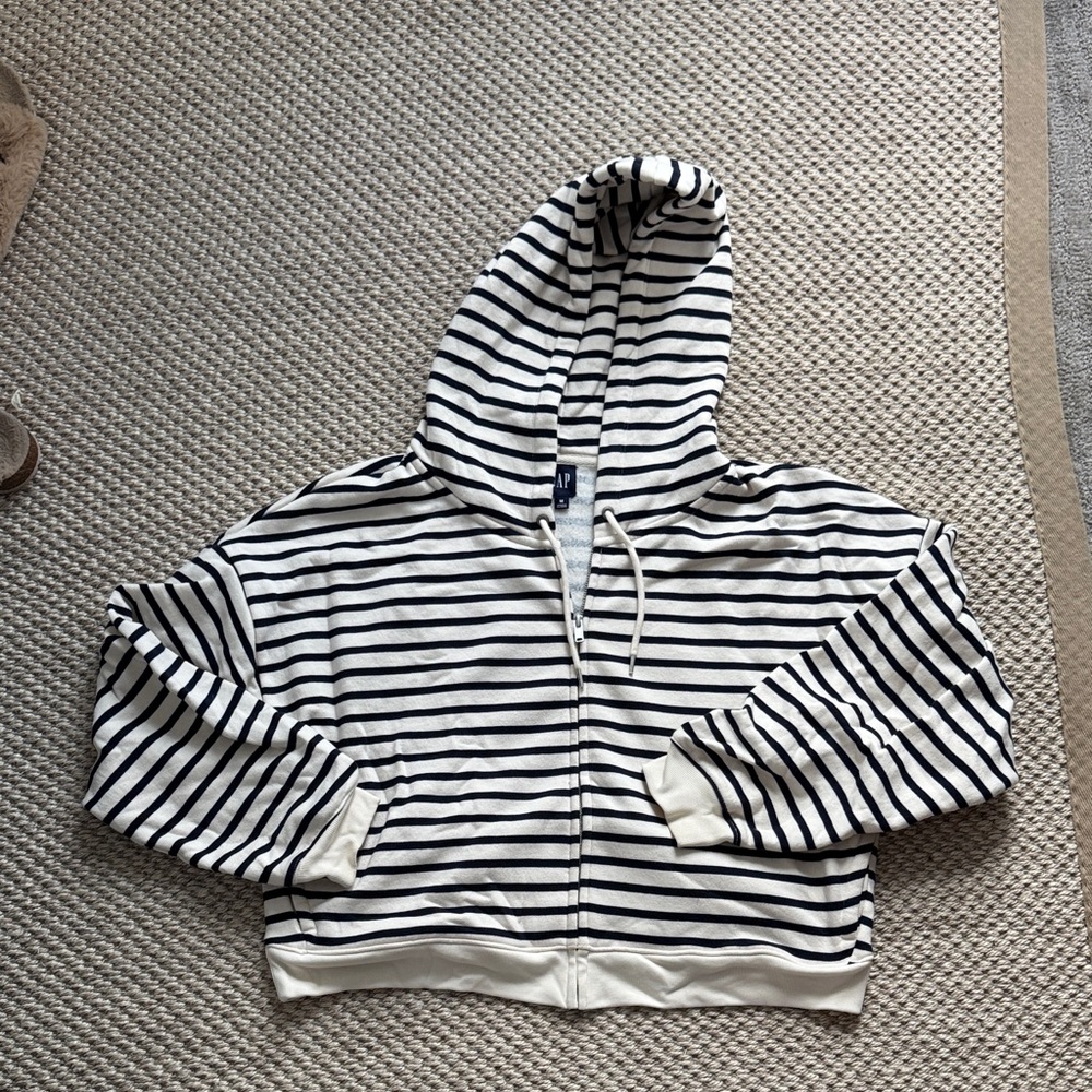 Gap striped hoodie